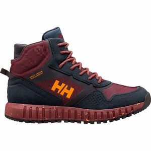 Helly Hansen Hiking Boots Monashee Waterproof Navy Burgundy Size 8.5 Outdoor